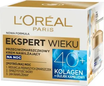 Krem nate kundër rrudhave dhe hidratues L'Oreal Paris Expert Age 40+ për femra 50ml