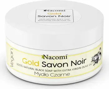 Sapun i zi për femra Nacomi Gold Savon Noir, 125g