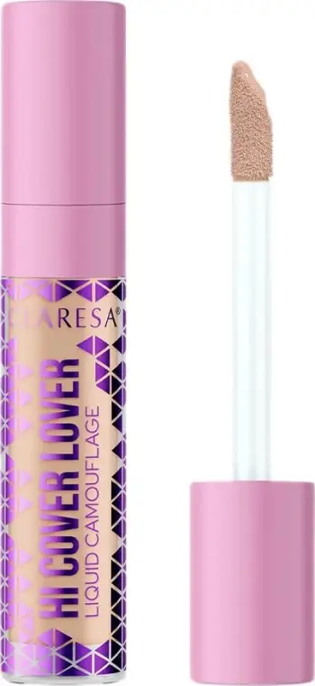 Korrektor i lëngshëm për femra Claresa Hi Cover Lover 26 Tan, 8g