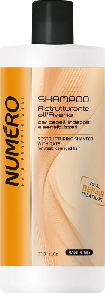 Shampon për femra NUMERO Restructuring me tërshërë, 1000ml
