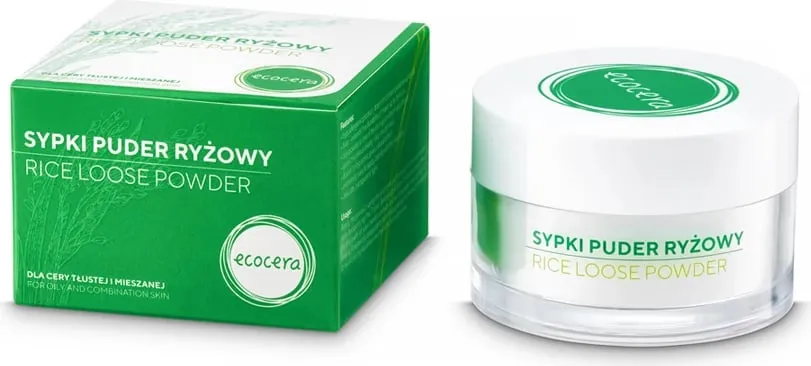 Pudër e lirshme Ecocera Rice 15g - 1