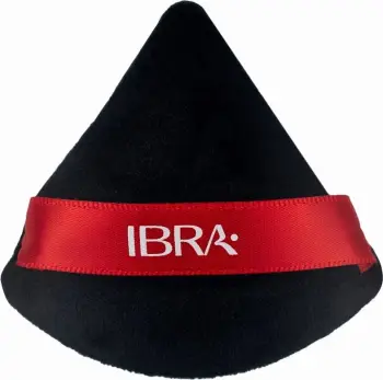 Puff për pluhur Ibra Triangular Black për femra, 1 copë