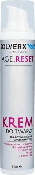 Krem fytyre për femra SOLVERX Age Reset Rejuvenating, 50ml - 1