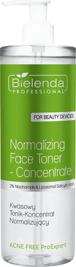 Tonic për fytyrë Bielenda Professional Acne Free ProExpert Acid Concentrate-Tonic Normalizing për femra 500ml