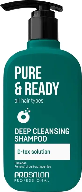 Shampo flokësh Chantal Prosalon Pure&amp;Ready Deep Cleansing, pastrim i thellë, 375ml