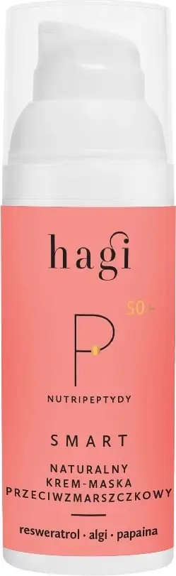 Krem-maskë fytyre për femra Hagi Smart P Natural Anti-Wrinkle 50ml