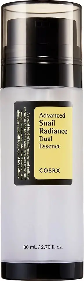 Esencë për fytyrë CosRx Advanced Snail Radiance Dual Essence, 80 ml