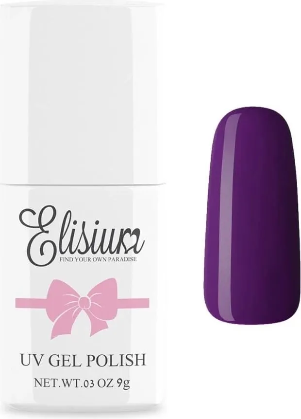 Llak për thonj për femra Elisium 007 Deep Plum, 9g - 1