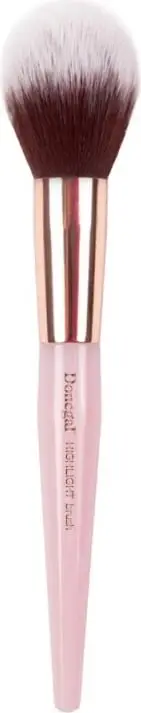 Furçë për puder Donegal Mineral Pink për femra, 1 copë, rozë