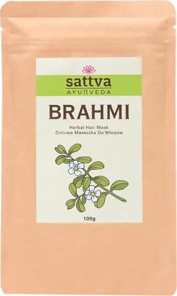 Maskë për flokë Sattva Brahmi Herbal Hair Mask për femra 100g