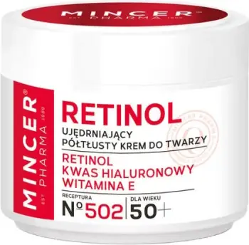 Krem fytyre për femra Mincer Pharma Retinol 50+ Firming Semi-Glossy No.502, 50ml