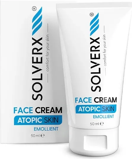 Krem fytyre për femra SOLVERX për lëkurë atopike, 50ml - 1