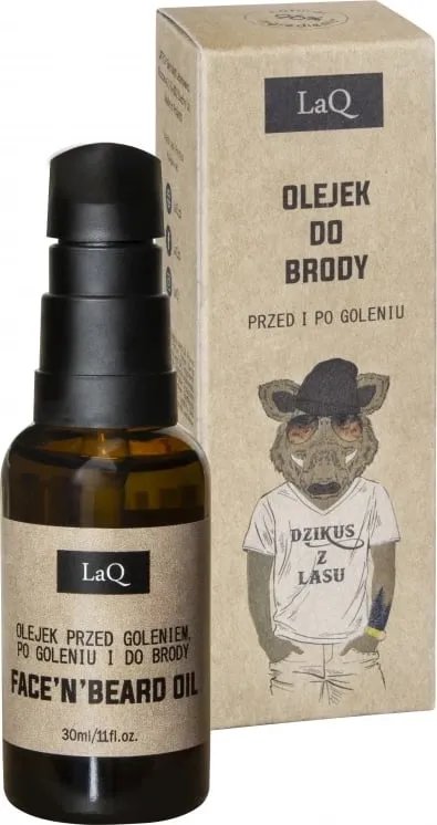 Vaj për mjekër LaQ Wild Forest për burra 30ml - 1
