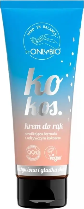 Krem për duar për femra OnlyBio Hand In Balance Coconut, 50ml