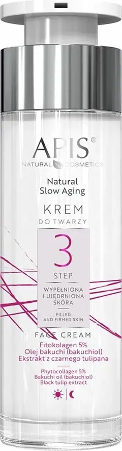 Krem fytyre për femra APIS Natural Slow Aging Step 3 Filled and Firmed Skin 50ml