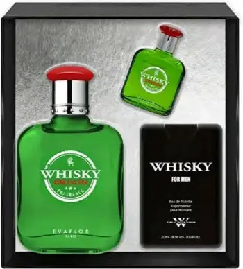 Eau de Toilette për meshkuj Evaflor Whisky Origin set 100ml + 20ml + 10ml