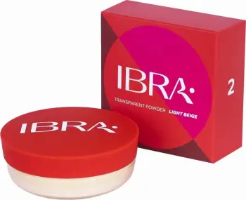 Pudër e lirshme Ibra Transparent Powder 2 për femra, 12g