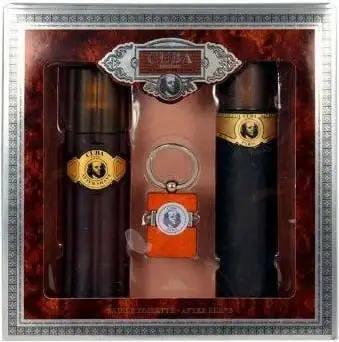 Set Eau de Toilette dhe Aftershave për meshkuj Cuba Original Gold, 100ml + 100ml