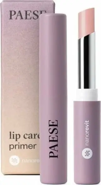 Buzēkuq Paese Nanorevit Lip Care Primer, no.40, rozë