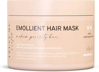 Maskë flokësh Trust Emollient Hair Mask, për flokë me porozitet mesatar, 150g