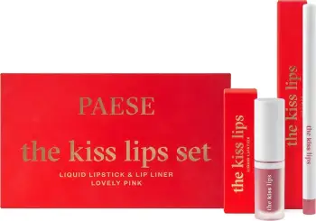 Set për buzë Paese The Kiss Lips për femra 03 Lovely Pink, 2 copë