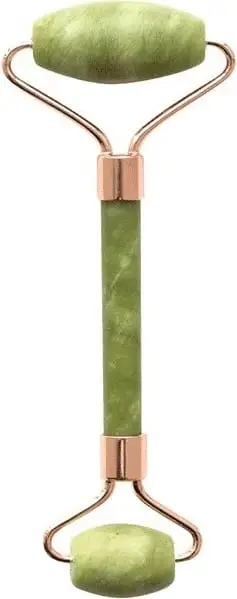 Roller për masazh fytyre Fluff Green Jadeite për femra, 1 copë