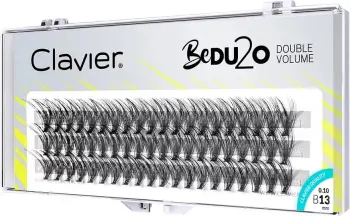 Clustera për qerpikë për femra Clavier BeDU2O Double Volume 13mm, 60 copë