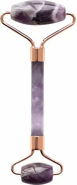 Roller për masazh të fytyrës për femra Fluff Amestist, 1 copë