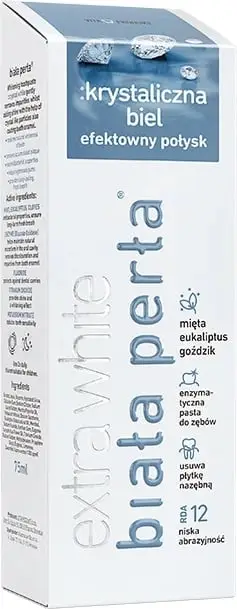 Pasta për dhëmbë Biała Perła Crystal White Whitening 75ml