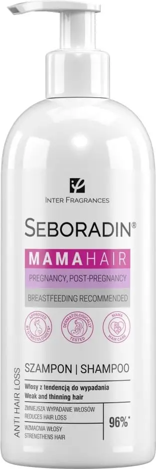 Shampo flokësh Seboradin Mama, 400ml, për shtatzëna dhe gjidhënie