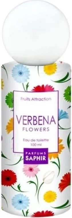 Eau de Toilette për femra Saphir Fruits Verbena Flowers, 100ml - 1