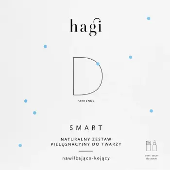 Set krem dhe serum për fytyrë Hagi Smart D për femra, 2x30ml