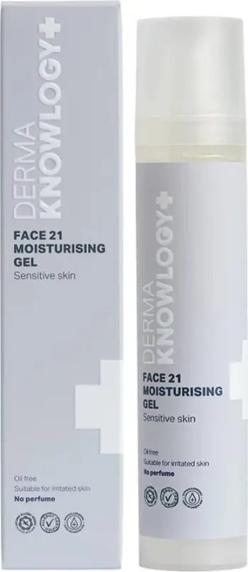 Xhel hidratues për fytyrë DermaKnowlogy Face 21, 50ml