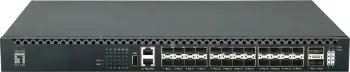 Repeater rrjeti LevelOne Gigabit PoE, 2 dalje PoE, i zi
