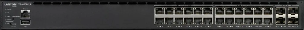 Switch LANCOM XS-4530YUP, Managed, Layer 3, 24 porta 10G/2.5G, PoE++, rackmount, 1U - 1