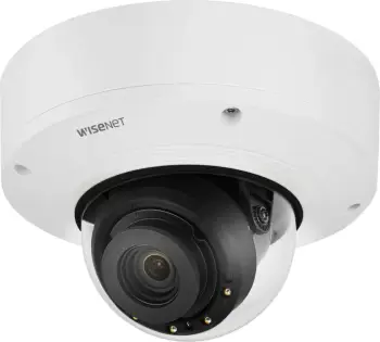 Kamerë sigurie IP Hanwha XNV-8082R, e brendshme dhe e jashtme, Wired, Bardhë