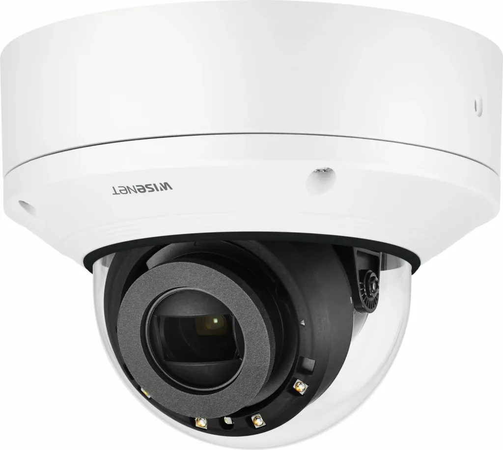 Kamerë sigurie IP Hanwha Wisenet X, Dome, e bardhë - 2