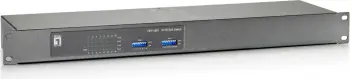 Switch LevelOne 16-Port Fast Ethernet PoE, 150W, Rack mounting