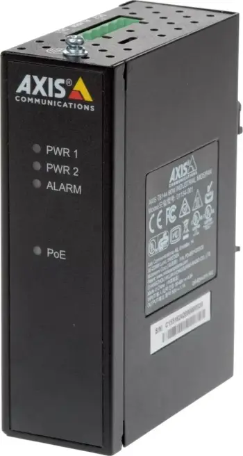 Midspan industrial Axis 01154-001, Gigabit Ethernet, 60 W, e zezë