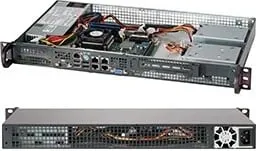 Kasë rack Supermicro CSE-505-203B, 1U, DDR4, 200W - 1