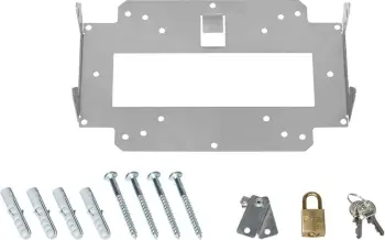 Mbajtës për access point LANCOM LN Lock, për Wall Mount (LN) dhe LX-6500, metallic/white, 10 copë