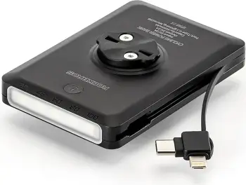 Dritë biçiklete Rockbros JP008 me power bank 5000 mAh, e zezë