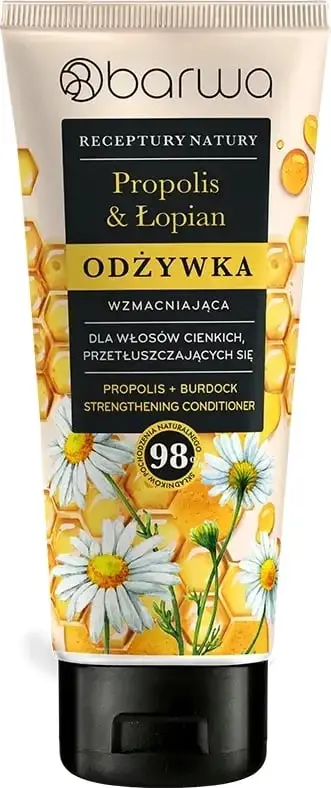 Kondicioner për flokë Barwa Nature's Recipes Strengthening Propolis + Burdock për femra, 200ml