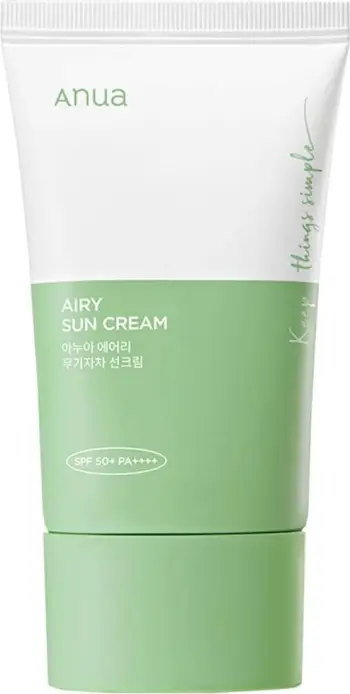 Krem dielli për femra Anua Airy Sun Cream SPF50+ PA++++, 50ml