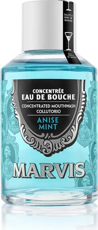 Ujë pastrues për gojë Marvis Anise Mint, 120 ml