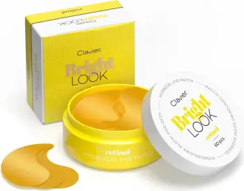 Patches nën sy hidrogel për femra Clavier Bright Look Retinol, 60 copa
