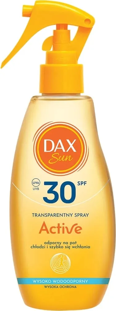 Spray për diell Dax Sun Transparent Spray Active SPF30, 200ml - 1