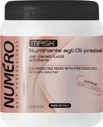Maskë flokësh Numero Illuminating With Precious Oils, rigjalluese, 1000ml