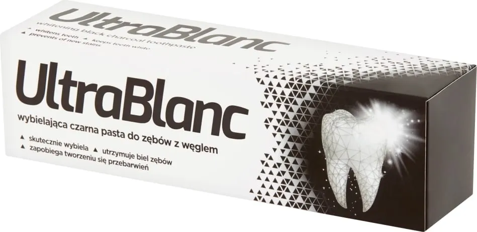 Pasta dhëmbësh UltraBlanc Whitening Black Charcoal 75ml - 1