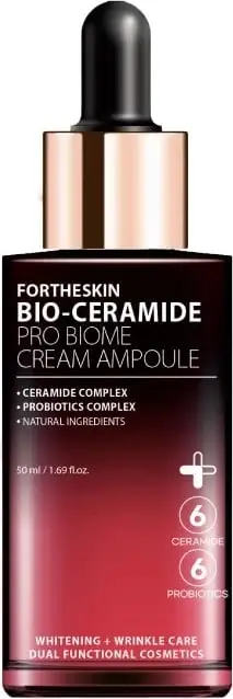 Ampulë hidratuese për fytyrë FORTHESKIN Bio-Ceramide Moisturizing Cream, për femra, 50ml
